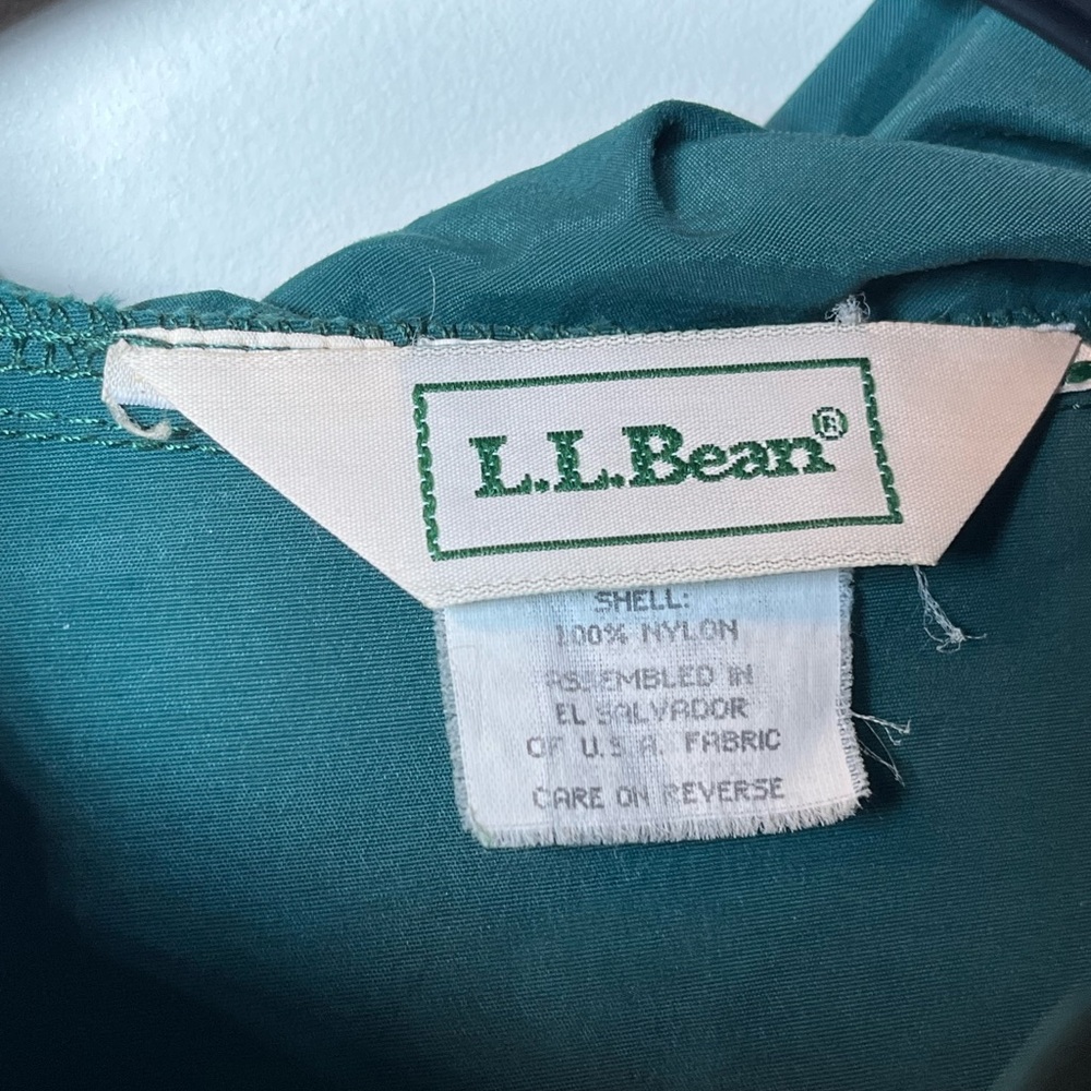 LL Bean Mountain Classic Anorak Jacket Women M Camping Kangaroo Pocket 90s - Picture 4 of 10